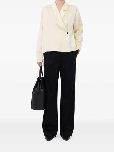 LouLou de Saison wrap blouse - White