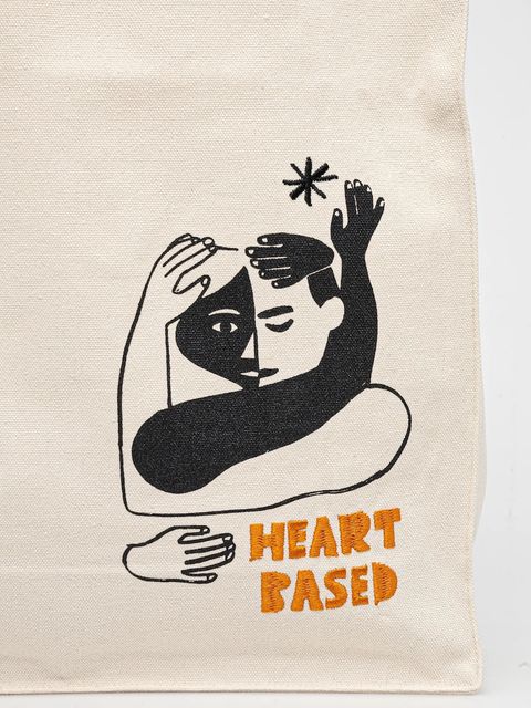 Samsoe Samsoe torba bawełniana SAHEART