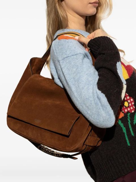 Moschino handle-detail cross body bag - Brown - zdjęcie produktu nr 2