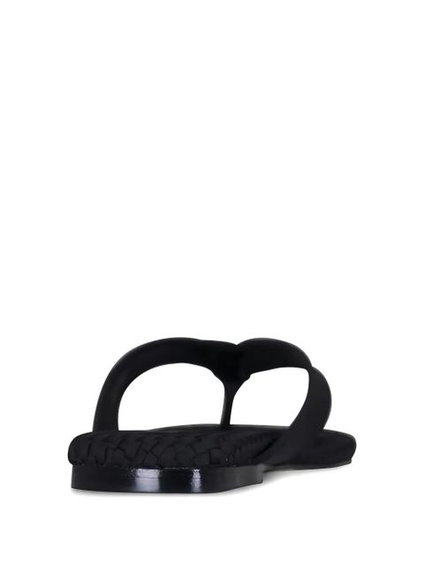 NAGHEDI T-strap flip flops - Black