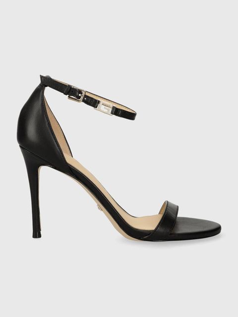 Guess sandały skórzane KABAIL3 kolor czarny FL8KIL LEA03 - zdjęcie produktu nr 1