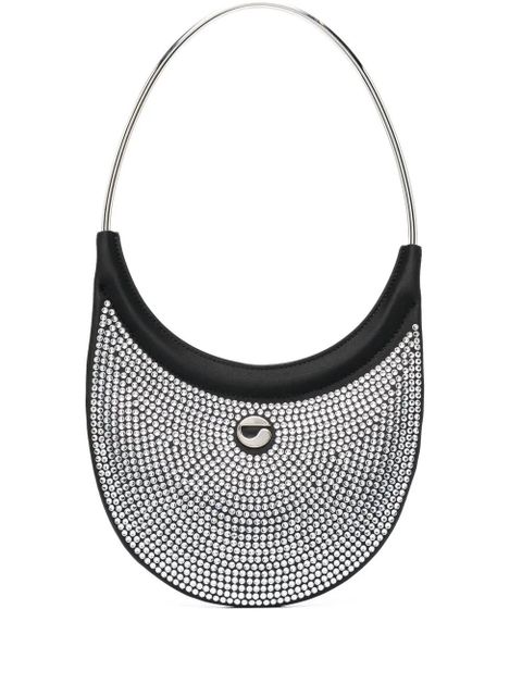 Coperni crystal-embellished Swipe bag - Black - zdjęcie produktu nr 1