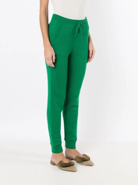 Valentino Garavani drawstring wool trousers - Green