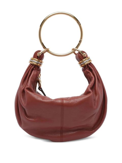 Chloé small bracelet calfskin tote bag - Brown - zdjęcie produktu nr 2