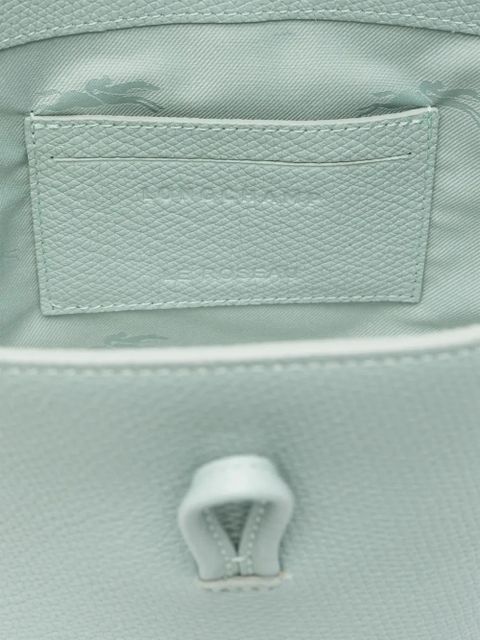 Longchamp Le Roseau XS leather bucket bag - Blue