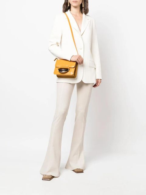 Chloé Kattie leather cross body bag - Yellow