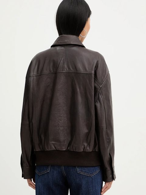 Weekend Max Mara kurtka skórzana GIGANTE