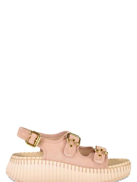 Chloé Nama buckle strap sandals - Pink - zdjęcie produktu nr 2