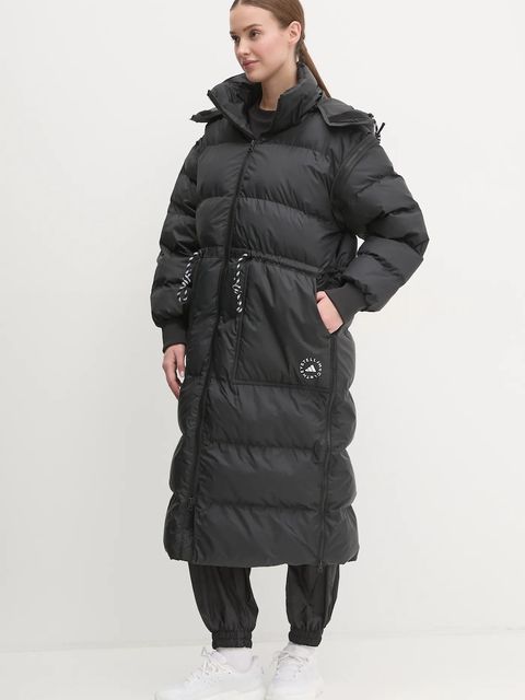 adidas by Stella McCartney kurtka damska kolor czarny zimowa IX3081 - zdjęcie produktu nr 1