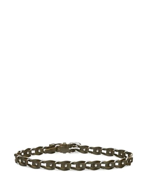 ISABEL MARANT Bali leather belt - Green