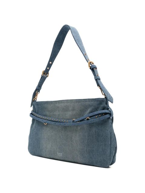 PINKO studded-strap shoulder bag - Blue