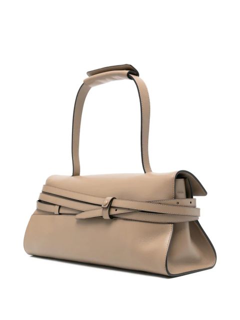 Moschino buckle detail tote bag - Neutrals