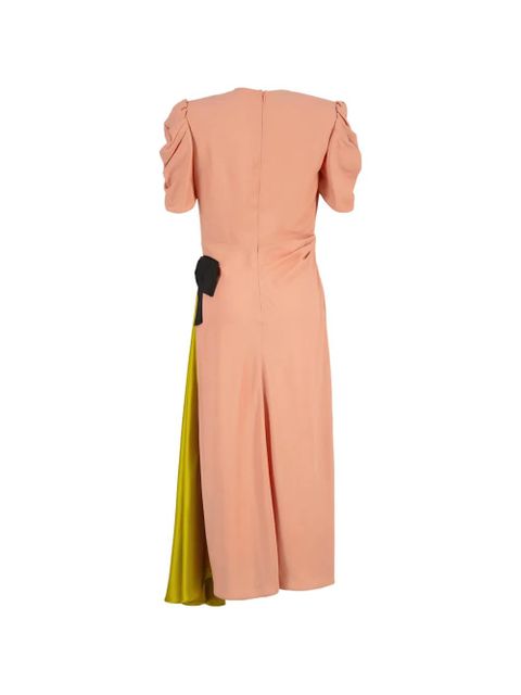 Valentino Garavani draped bow-detail dress - Pink - zdjęcie produktu nr 2