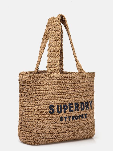 Superdry torebka kolor brązowy W9110401A-F4X