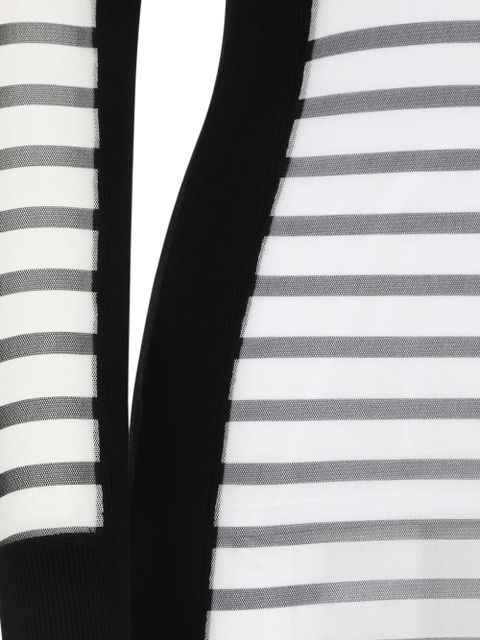 Jean Paul Gaultier striped dress - White