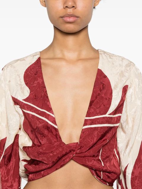 Johanna Ortiz Afterwork blouse - Neutrals