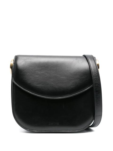 Jil Sander medium Coin leather bag - Black - zdjęcie produktu nr 1