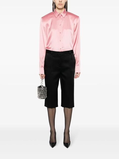 Magda Butrym long-sleeve silk shirt - Pink - zdjęcie produktu nr 2