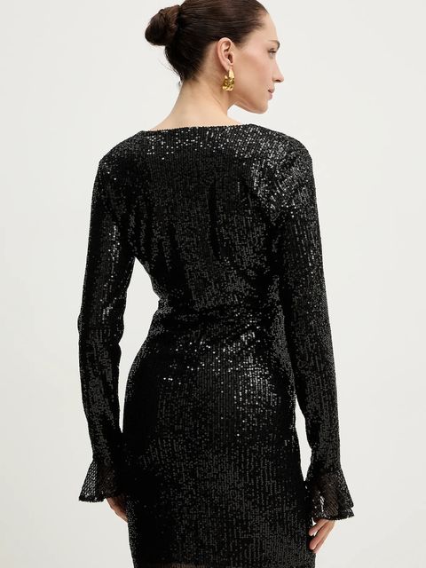 Morgan sukienka kolor czarny mini dopasowana RDISCO