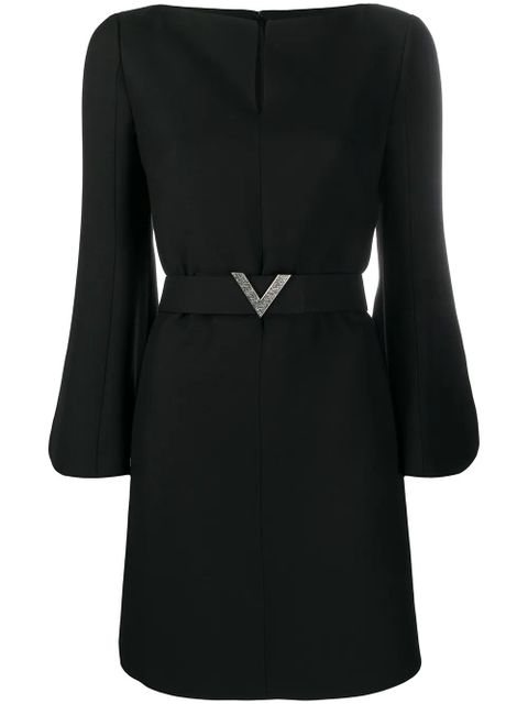 Valentino Garavani V belt dress - Black - zdjęcie produktu nr 1