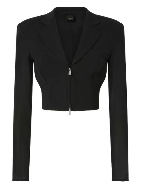 PINKO zip-fastening blazer - Black