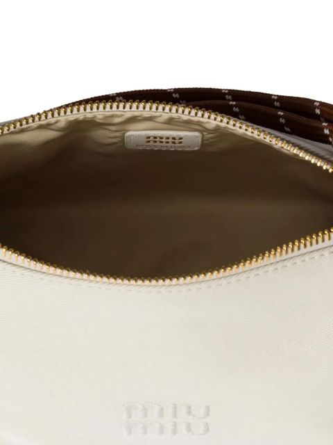 Miu Miu gabardine mini bag - White