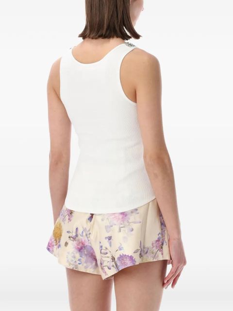 ZIMMERMANN embellished sleeveless tank top - Neutrals - zdjęcie produktu nr 2