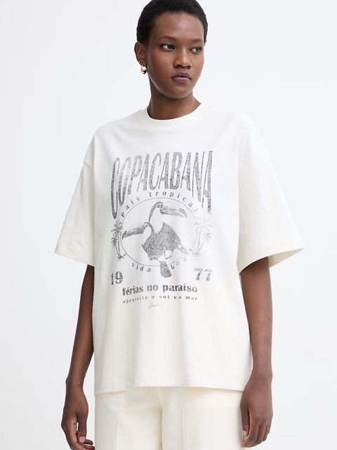 BOSS Orange t-shirt damski bawełniany C Eboys 2 - zdjęcie produktu nr 1