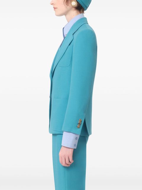 Valentino Garavani Crepe Couture blazer - Blue