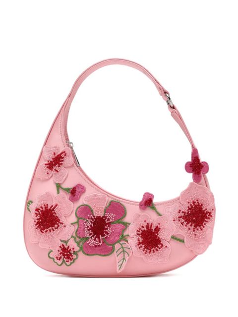JW Pei floral-embellished shoulder bag - Pink - zdjęcie produktu nr 1