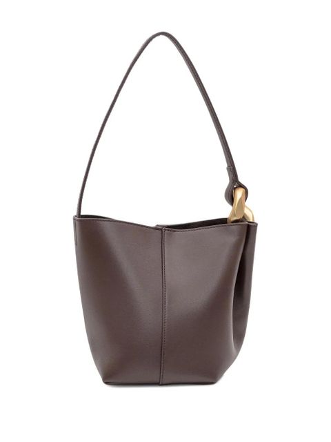 JW Anderson chain-link bucket bag - Brown