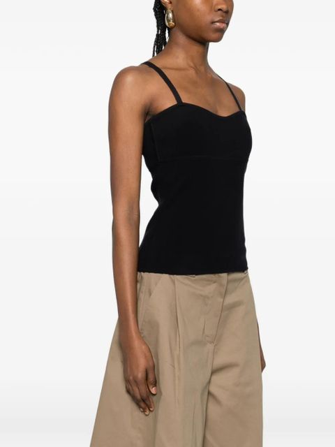 Max Mara Epica strap top - Black
