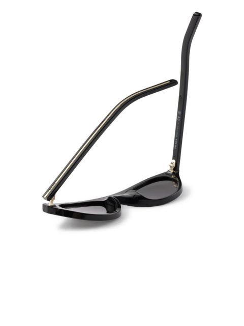 Prada Eyewear oval-frame sunglasses - Black
