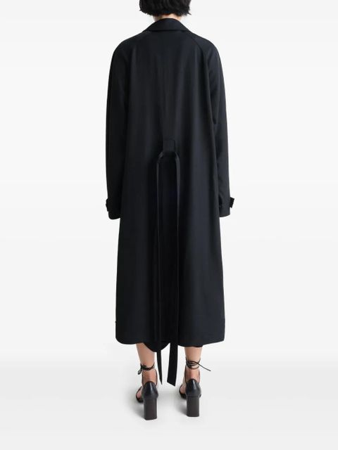 LEMAIRE belted coat - Black