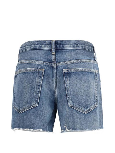 AGOLDE frayed denim shorts - Blue - zdjęcie produktu nr 2