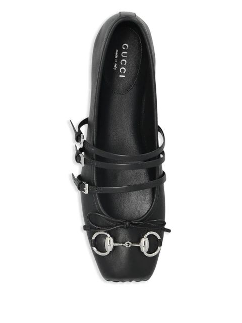 Gucci Horsebit ballerina shoes - Black