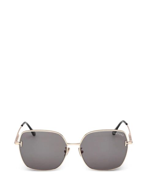TOM FORD square sunglasses - Gold - zdjęcie produktu nr 1