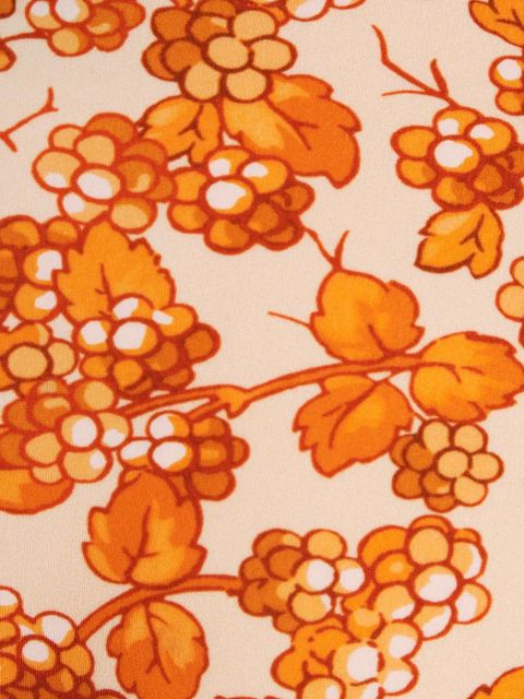 ETRO Berry-print triangle bikini - Orange