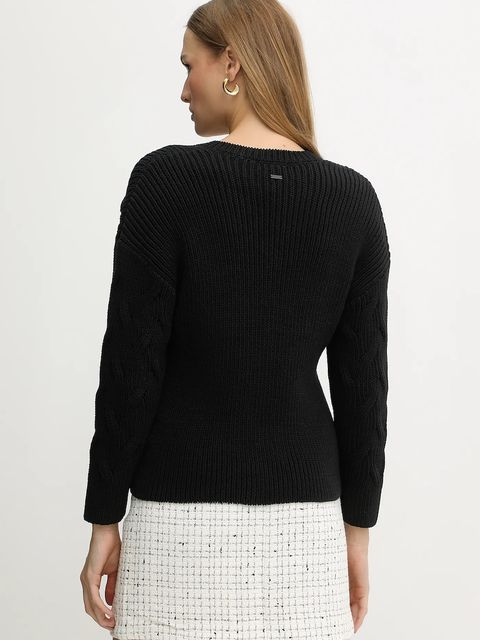 Armani Exchange sweter damski kolor czarny XW001771 AF16638 - zdjęcie produktu nr 2