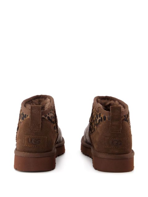 UGG Classic Ultra Mini Caspian "Burnt Cedar" boots - Brown