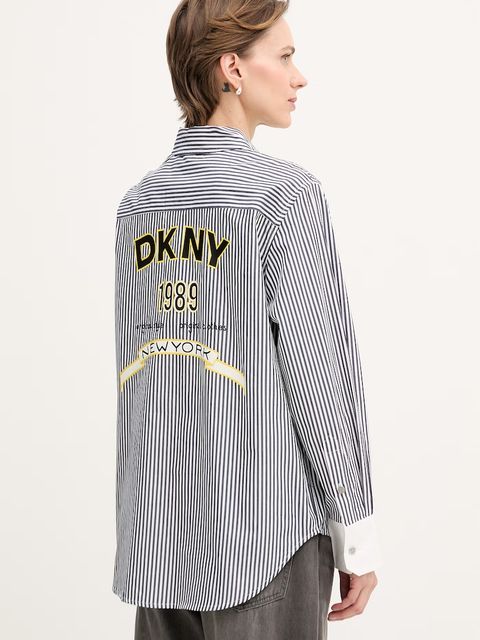 DKNY koszula damska bawełniana - zdjęcie produktu nr 2
