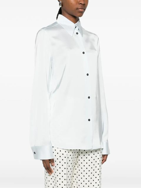 Jil Sander buttoned shirt - Blue