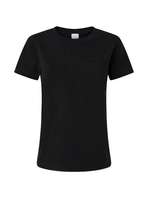 PINKO crew-neck classic T-shirt - Black - zdjęcie produktu nr 1