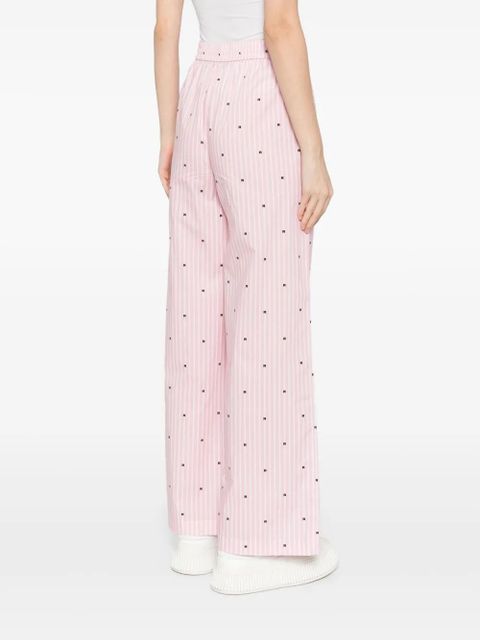 ROTATE BIRGER CHRISTENSEN high-waisted trousers - Pink