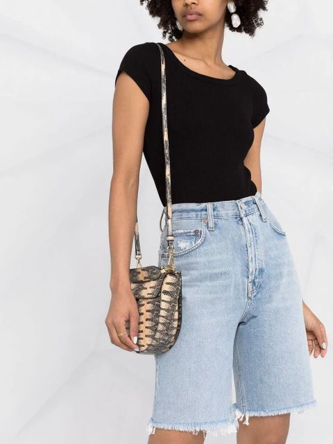 AGOLDE high-rise knee-length jeans - Blue - zdjęcie produktu nr 2