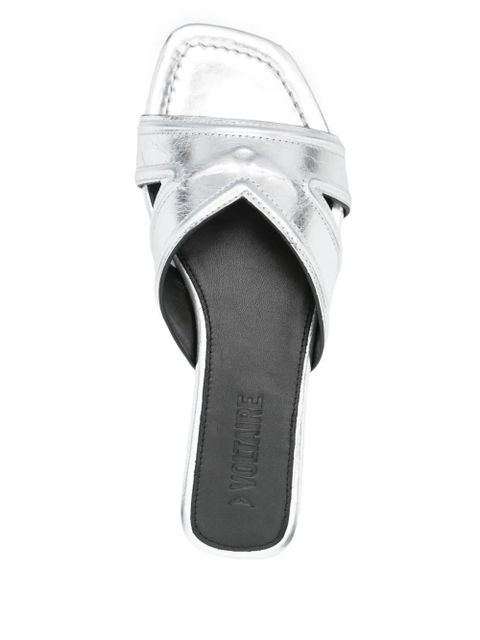 Zadig&Voltaire Azura slides - Silver
