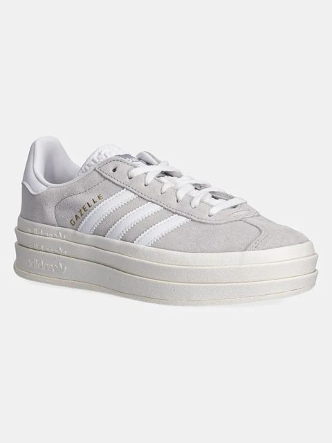 adidas Originals sneakersy zamszowe Gazelle Bold W kolor szary HQ6893 - zdjęcie produktu nr 1