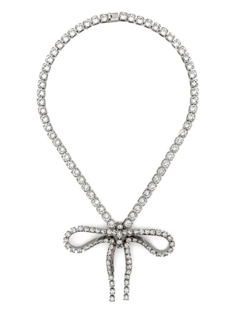 Balenciaga Archive Ribbon necklace - Silver