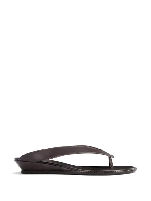 Giuseppe Zanotti Nour contrasting-stitch sandals - Brown - zdjęcie produktu nr 1