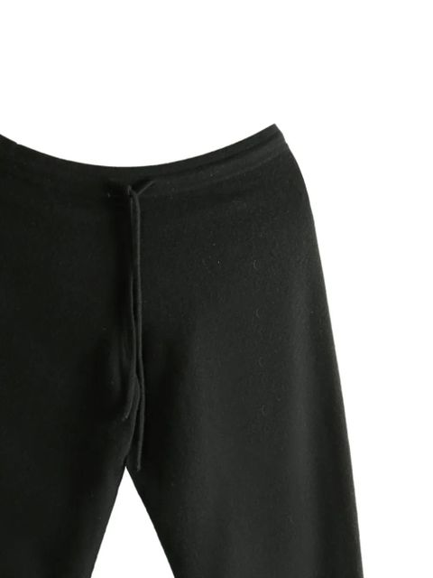 The Row drawstring cashmere trousers - Black - zdjęcie produktu nr 2